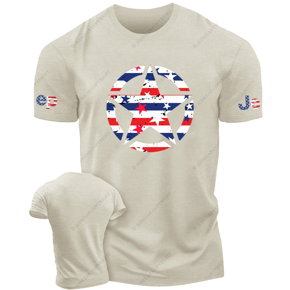 Pentagrams And Flags T-Shirt