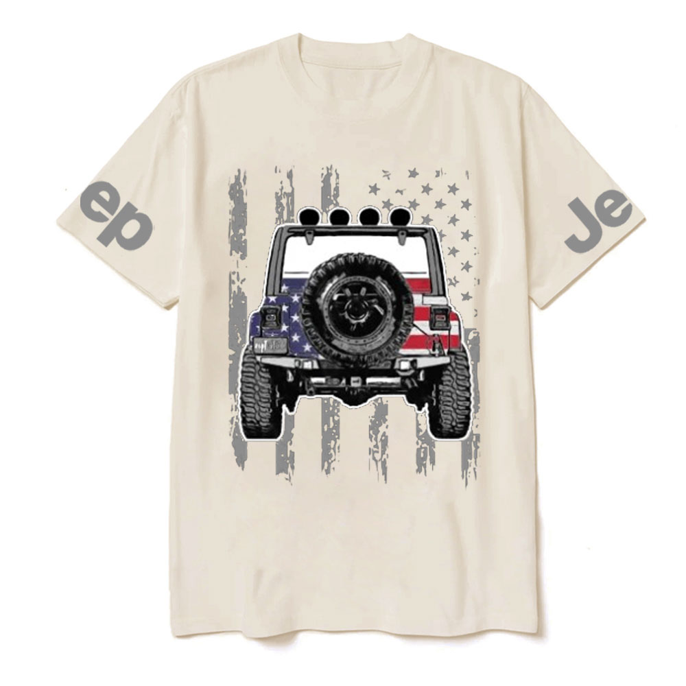 Jp Wrangler US Flag Jp Lover T-Shirt