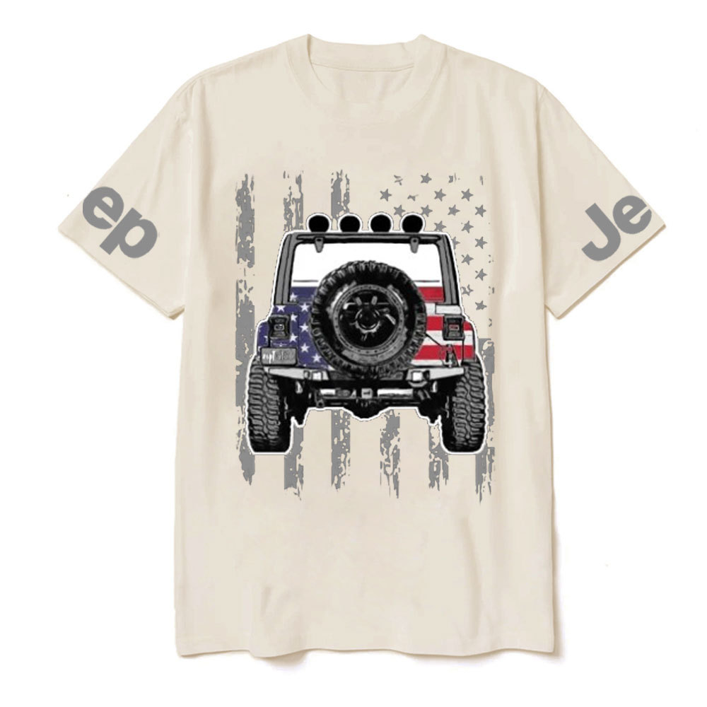 Jp Wrangler US Flag Jp Lover T-Shirt