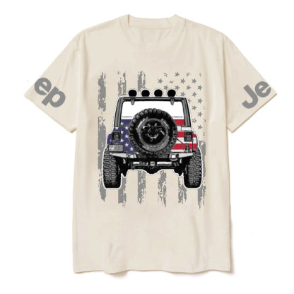 Jp Wrangler US Flag Jp Lover T-Shirt