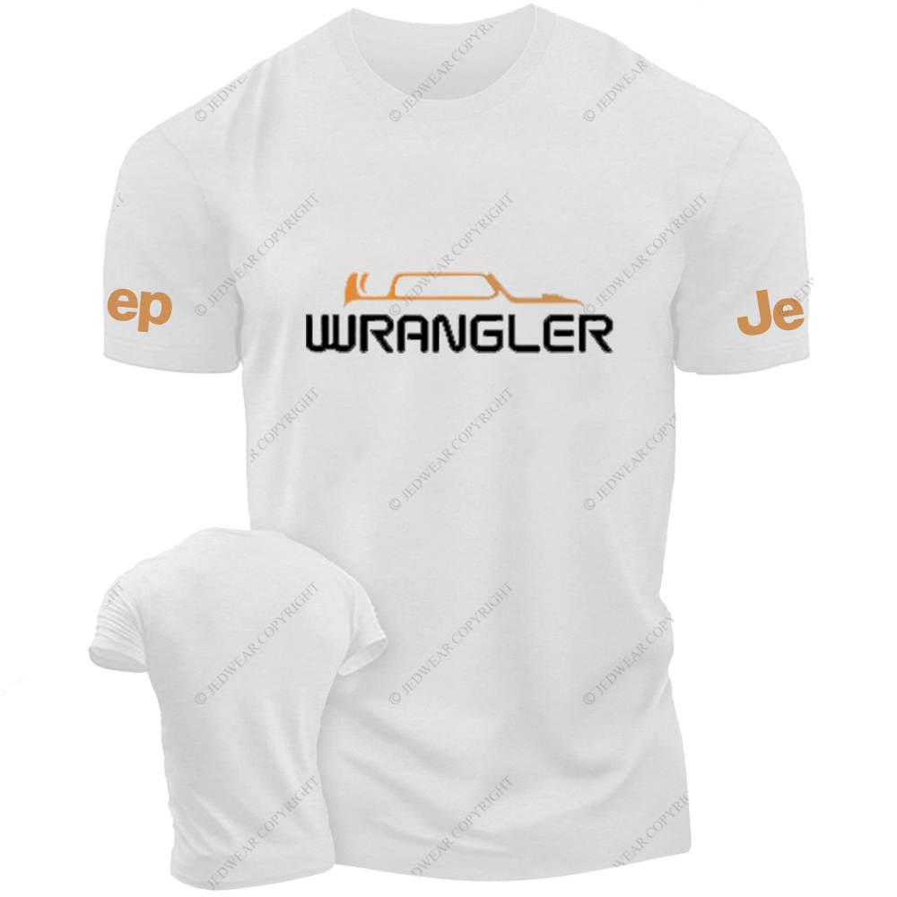 Jp Wrangler Oranger Silhouette  Jp T-Shirt