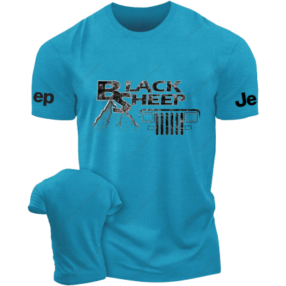 Jp Black Sheep Mountains Silhouette  Jp T-Shirt