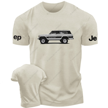 Jp Cherokee Chief Driving On The Road Jp T-Shirt