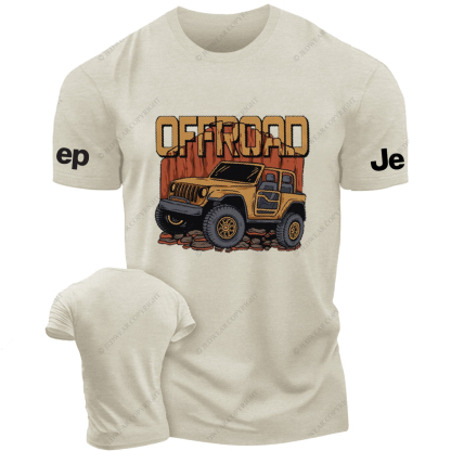 Jp Truck Off-Road Vehicle Driving On The Road Jp T-Shirt