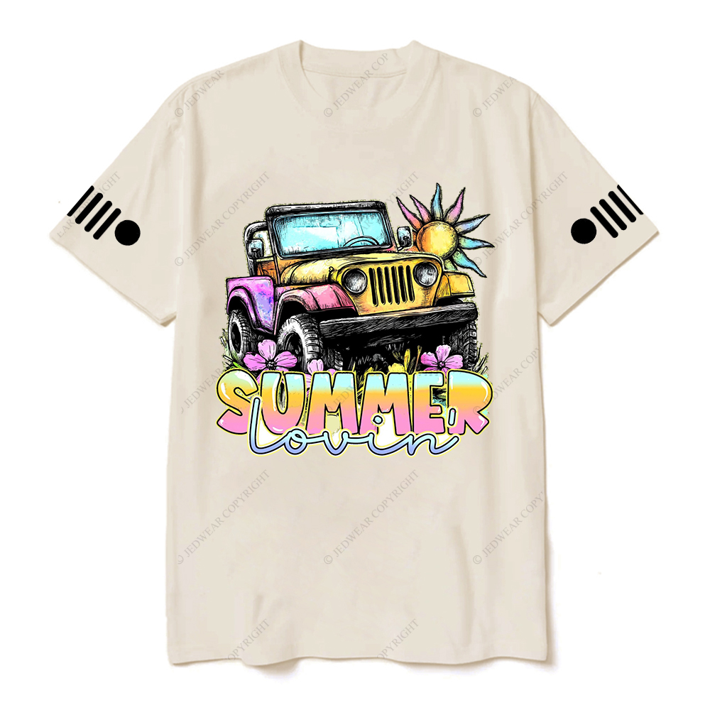 Colorful 4x4 Summer Lovin T-Shirt