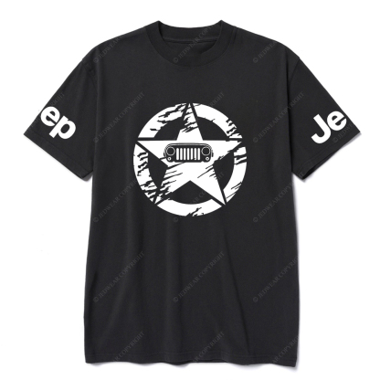 Military Star Military Green Designs JP T-Shirt