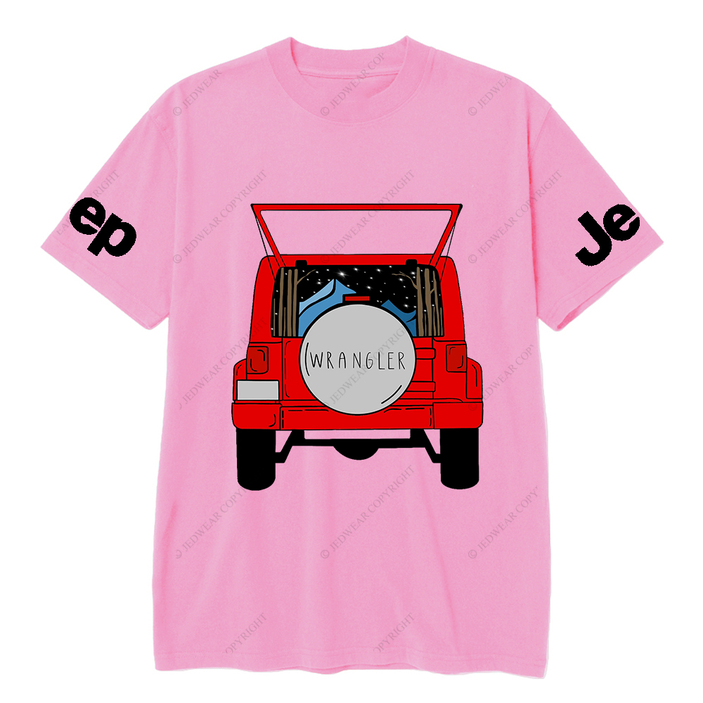 Starry Night Adventure with Red  wrangler JP T-shirt
