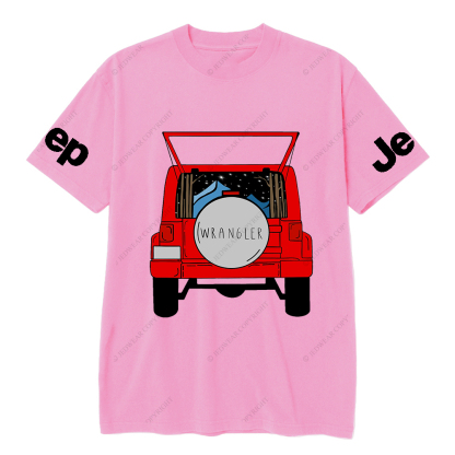 Starry Night Adventure with Red  wrangler JP T-shirt