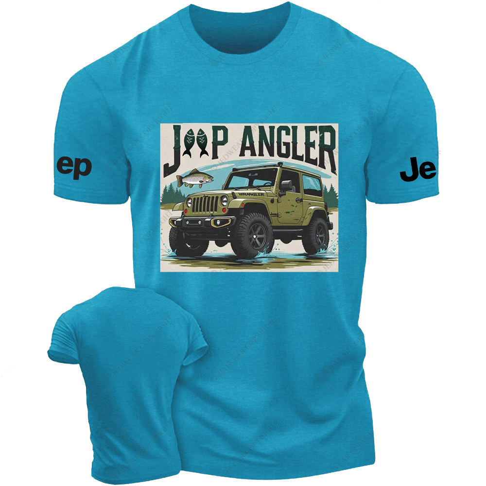 Angler Outside Water Fishing Jp T-Shirt
