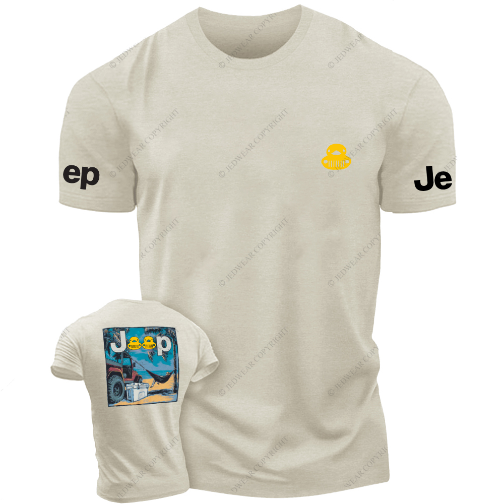 Jp Duck Beach Hammock Leisure Jp T-Shirt