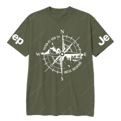 Passon Off Road Adventure Begins Compass JP T-Shirt