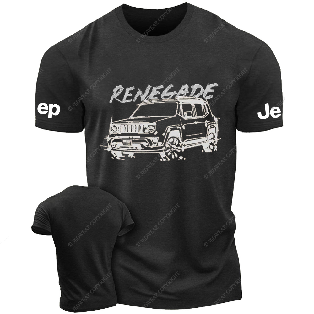 Jp Renegade Hand-Drawn Jp T-Shirt