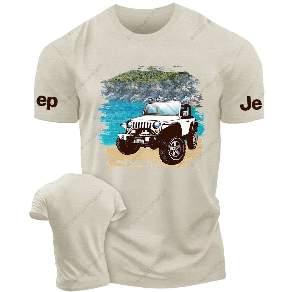Jp Car By The Lake Jp T-Shirt