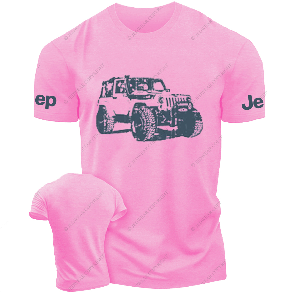 Hand-Painted Four-Wheeled Vehicle Jp T-Shirt