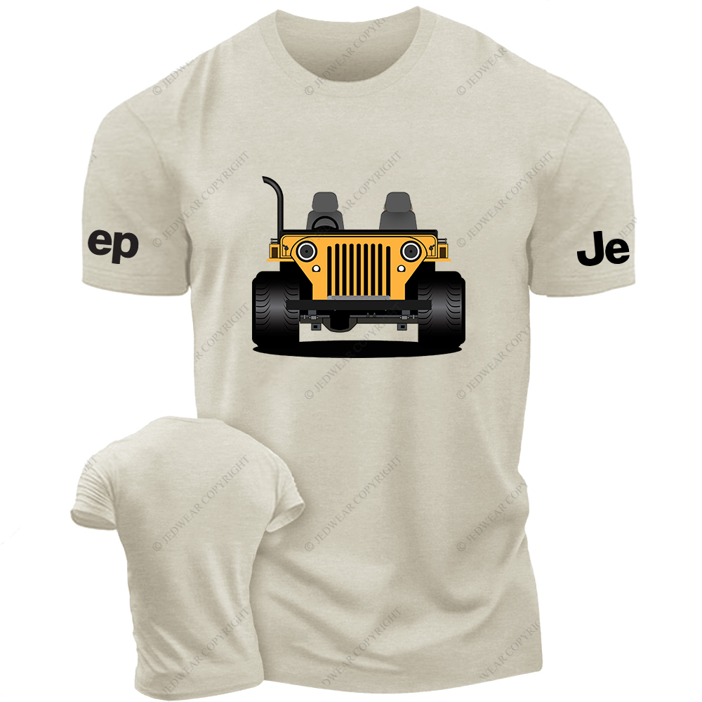 Cartoon Front Of The Car Jp T-Shirt
