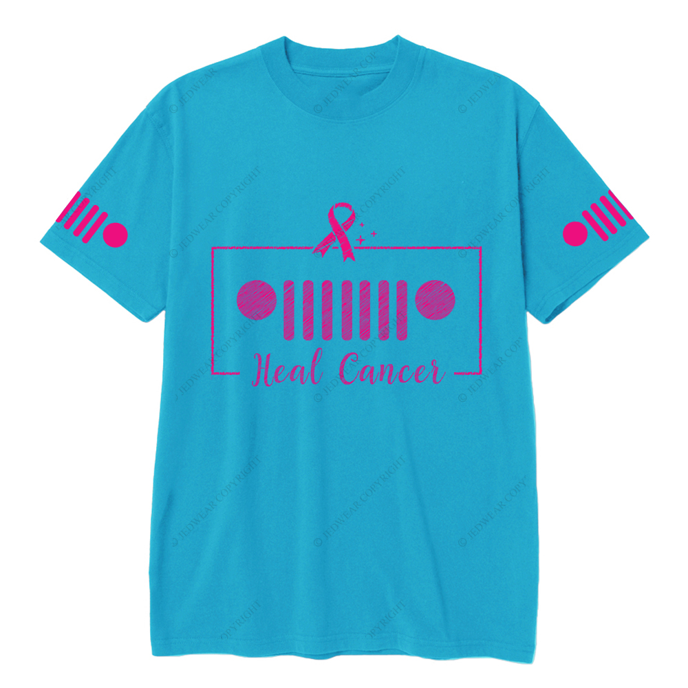 Breast Cancer Heal Cancer Breast Cancer Awareness Jp T-Shirt