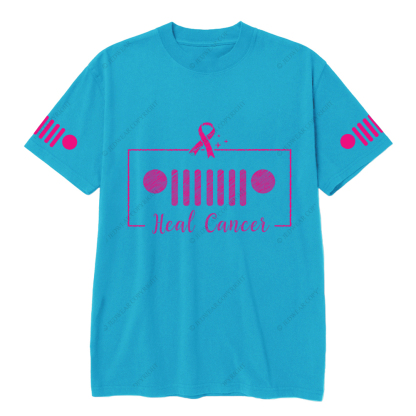 Breast Cancer Heal Cancer Breast Cancer Awareness Jp T-Shirt
