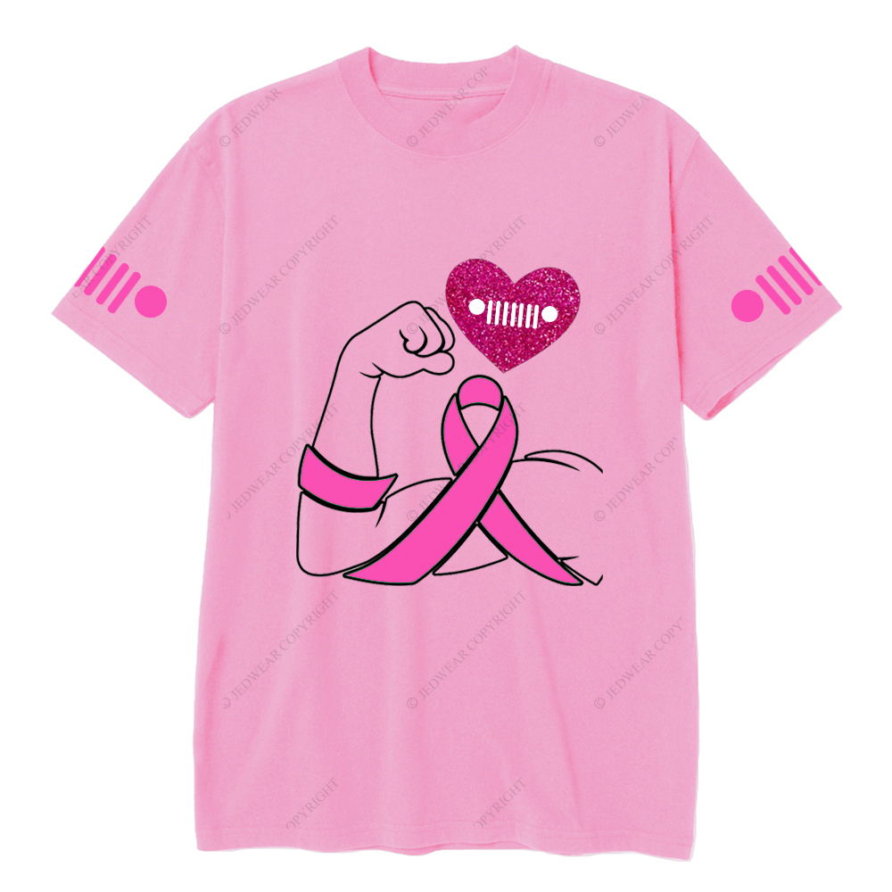 Defeating Breast Cancer Come On Love Arms Jp T-Shirt