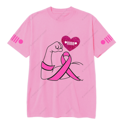 Defeating Breast Cancer Come On Love Arms Jp T-Shirt