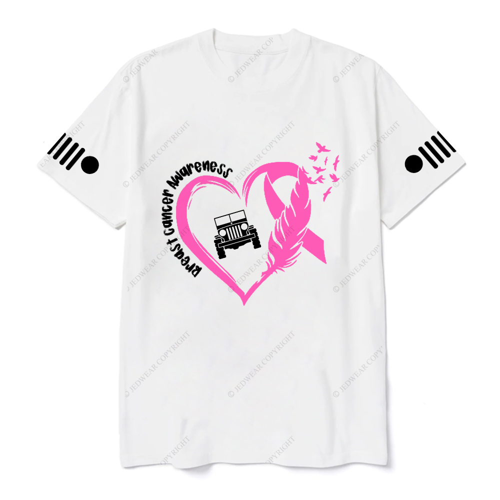 Breast Cancer Awareness Love Butterfly Jp T-Shirt