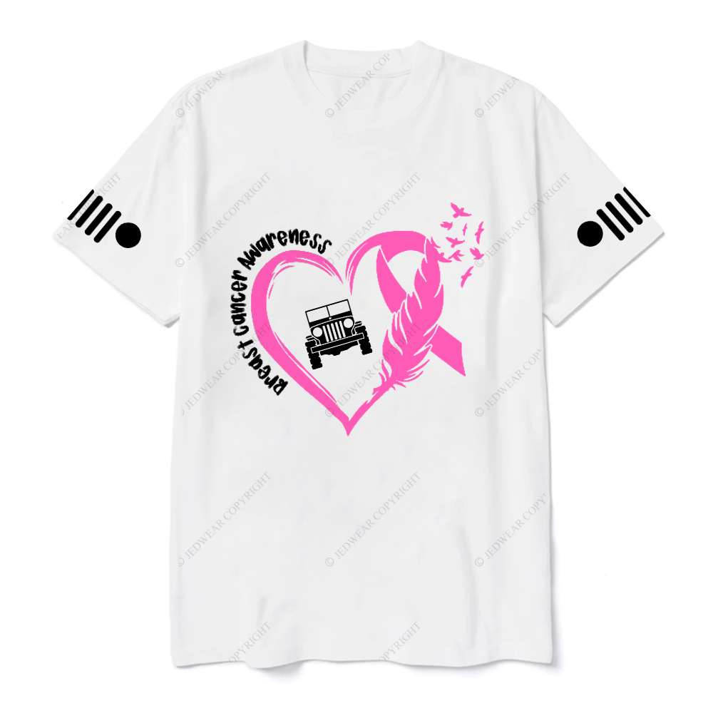 Breast Cancer Awareness Love Butterfly Jp T-Shirt