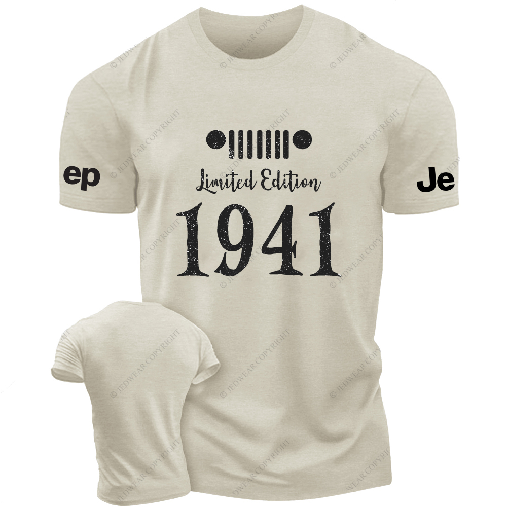 Limited Edition Created Time Since 1941 Vintage Style Jp T-Shirt