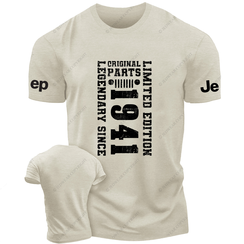 Limited Edition Legendary Since Original Parts Created Time Since 1941  Jp T-Shirt