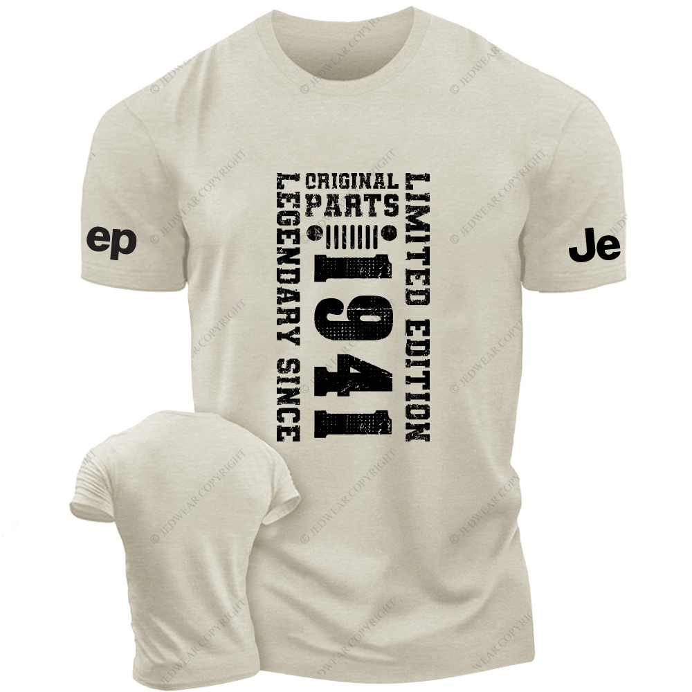 Limited Edition Legendary Since Original Parts Created Time Since 1941  Jp T-Shirt