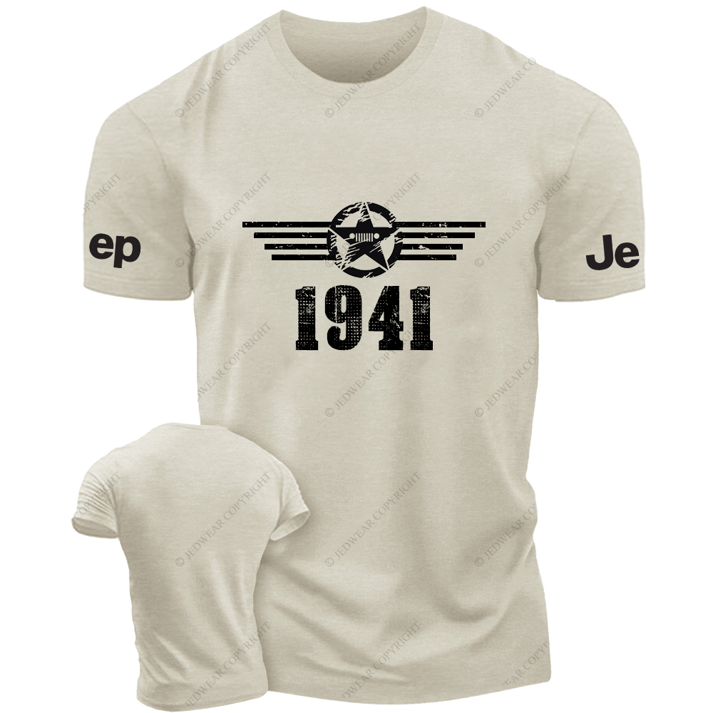 Military Star Rectangle Time JP T-Shirt