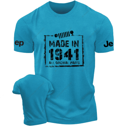 Made In 1941 All Original Parts Vintage Style Jp T-Shirt