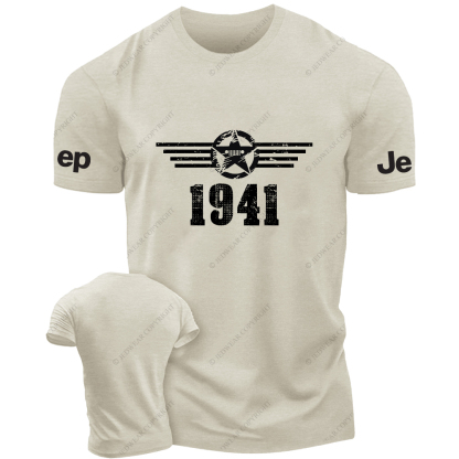 Military Star Rectangle Time JP T-Shirt