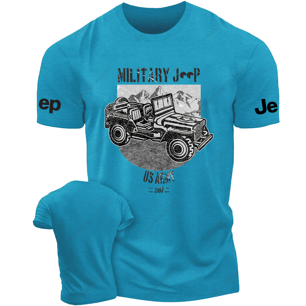 Military US Jp Army 1988 Vintage Style Mountain Jp T-Shirt