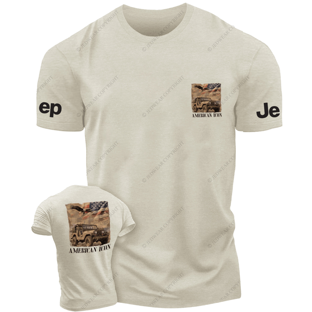 American Flag Eagle American Icon JP T-Shirt