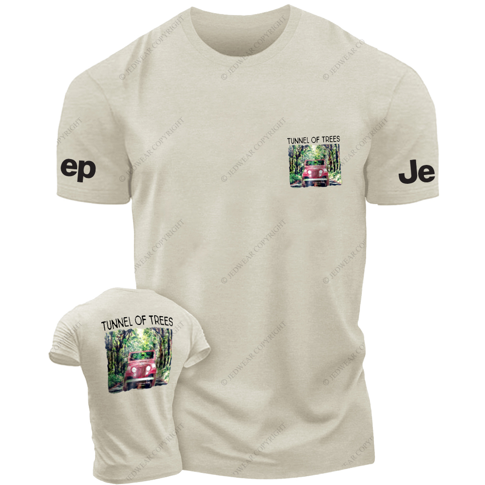 Tonnel Of Trees Road Gress JP T-Shirt