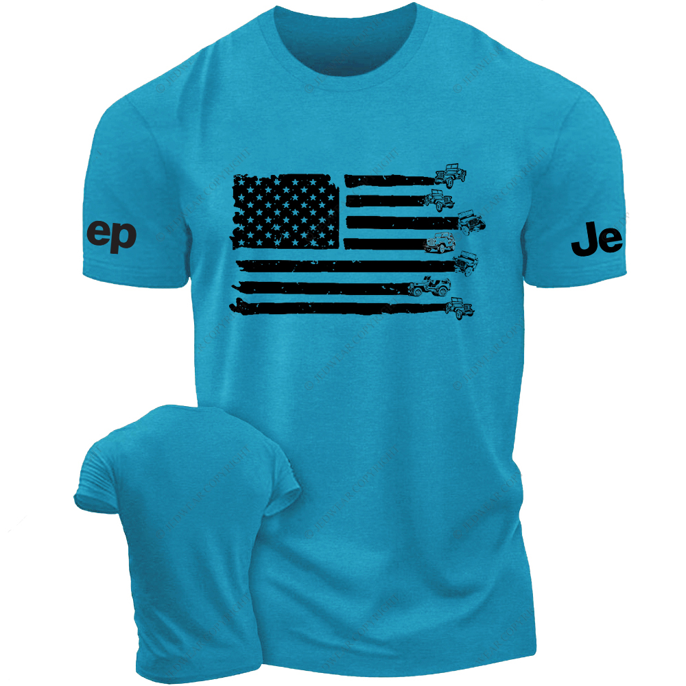 American Flag Off-Road Patriotism Jp T-Shirt
