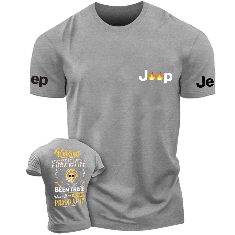 Retired Firefighter Hoodie Show Your Pride and Support Jp T-Shirt