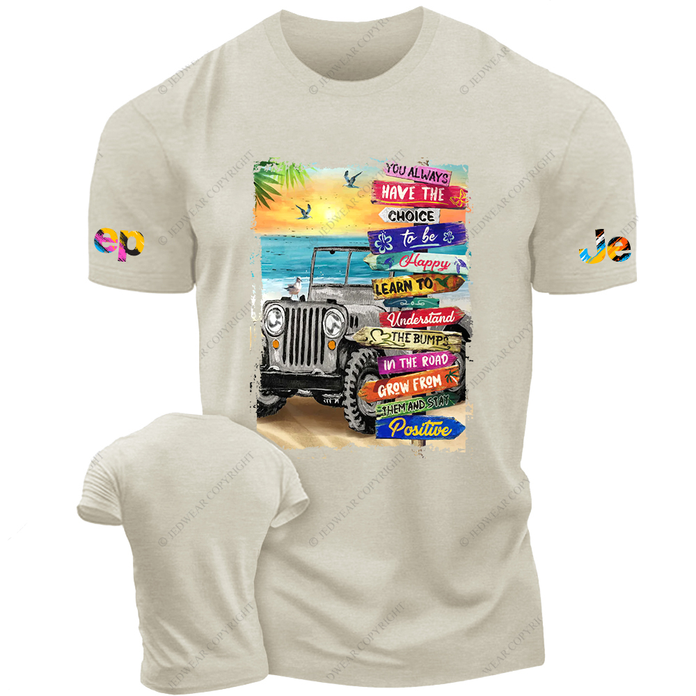 Summer Beach Grey Road Signs Jp T-Shirt