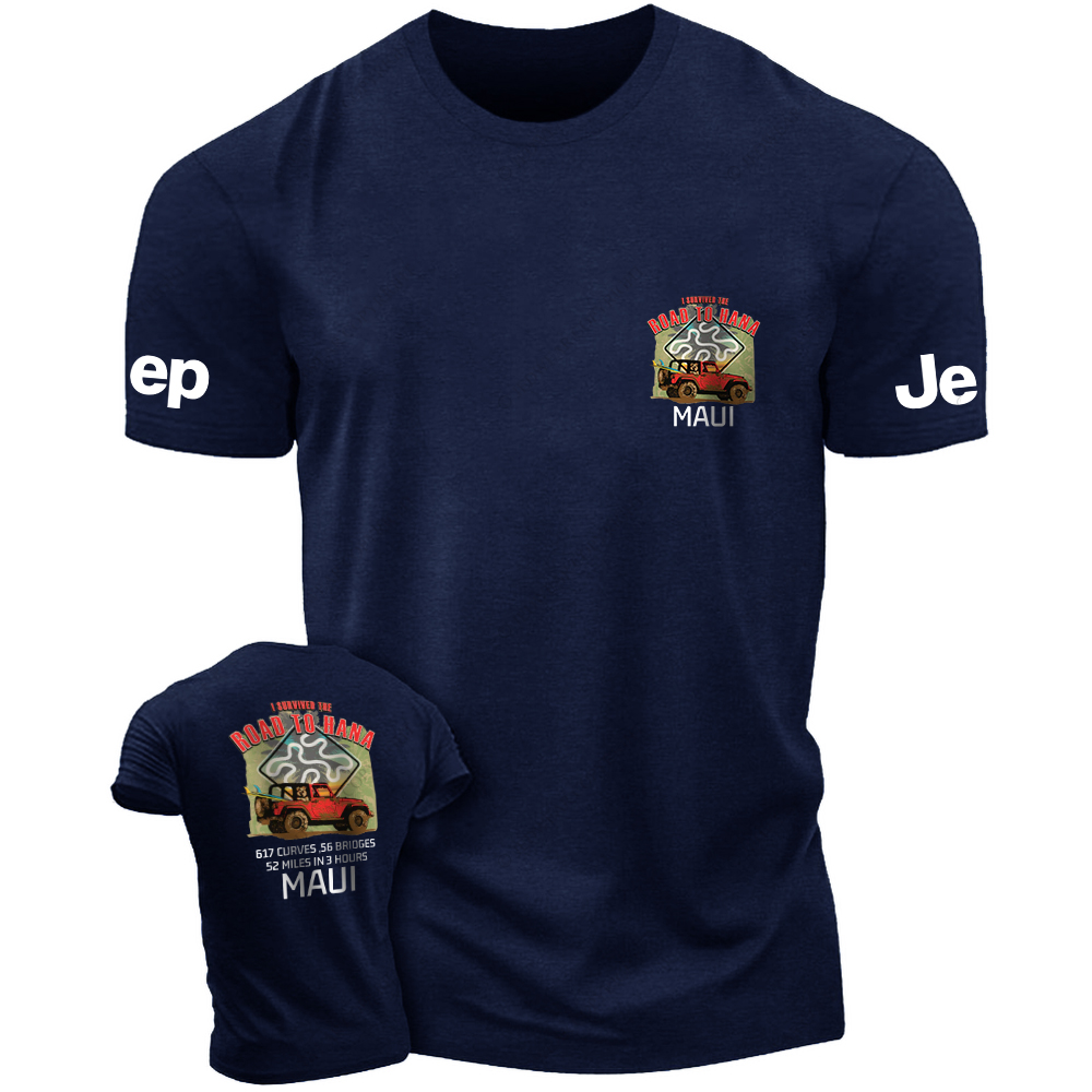 I Survived The Road To Hana Curves  JP T-Shirt