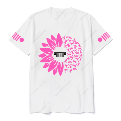 Breast Cancer Awareness Sunflower Jp T-shirt