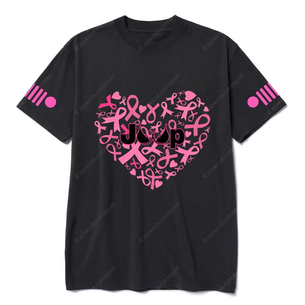 Breast Cancer Awareness Love Jp T-shirt