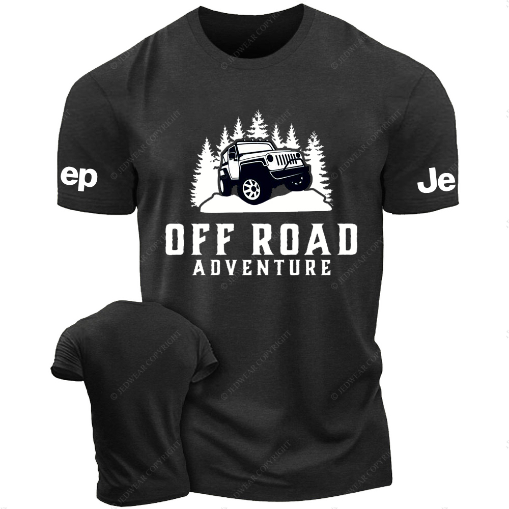 Off Road Adventure  Mountains Tree JP T-Shirt