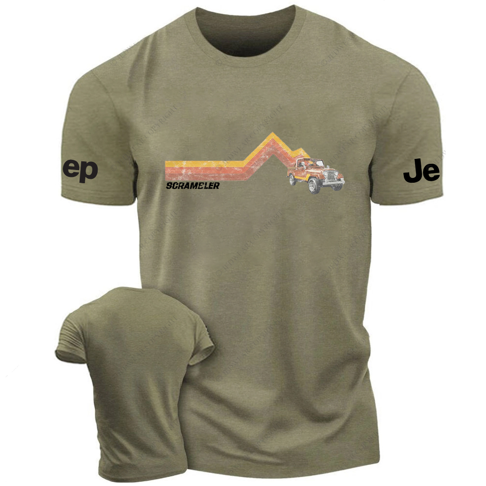 CJ-8 Scrambler Stripe Jp T-Shirt