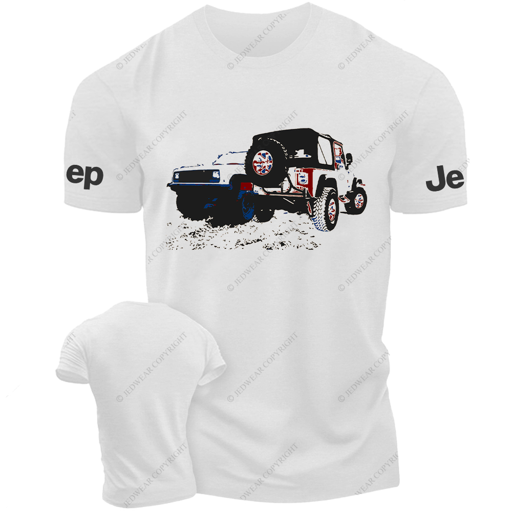 Front And Back Of Four-Wheeled Off-Road Vehicle Jp T-Shirt
