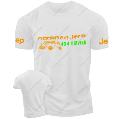 Green Off-Road Vehicle 4x4 Driving Jp T-Shirt