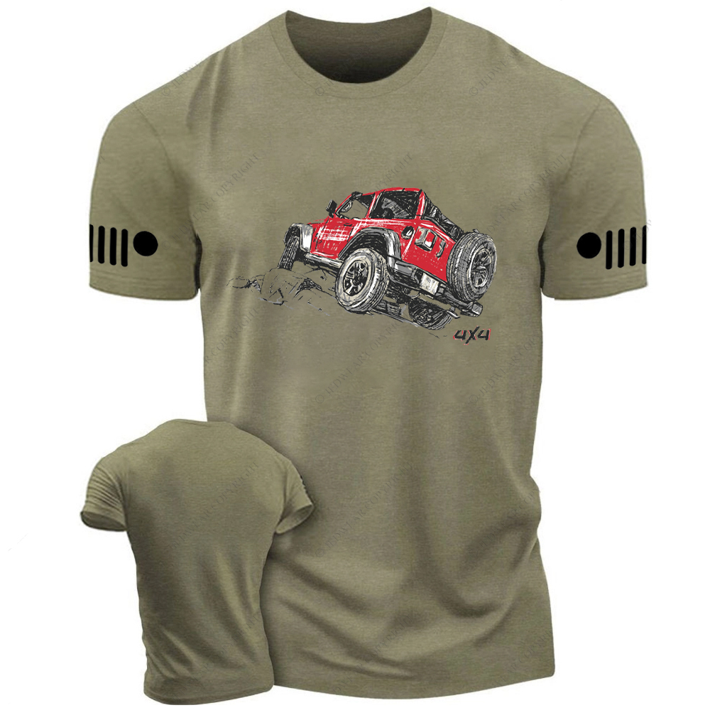 Rubicon Colorful Hand-Painted Jp T-shirt