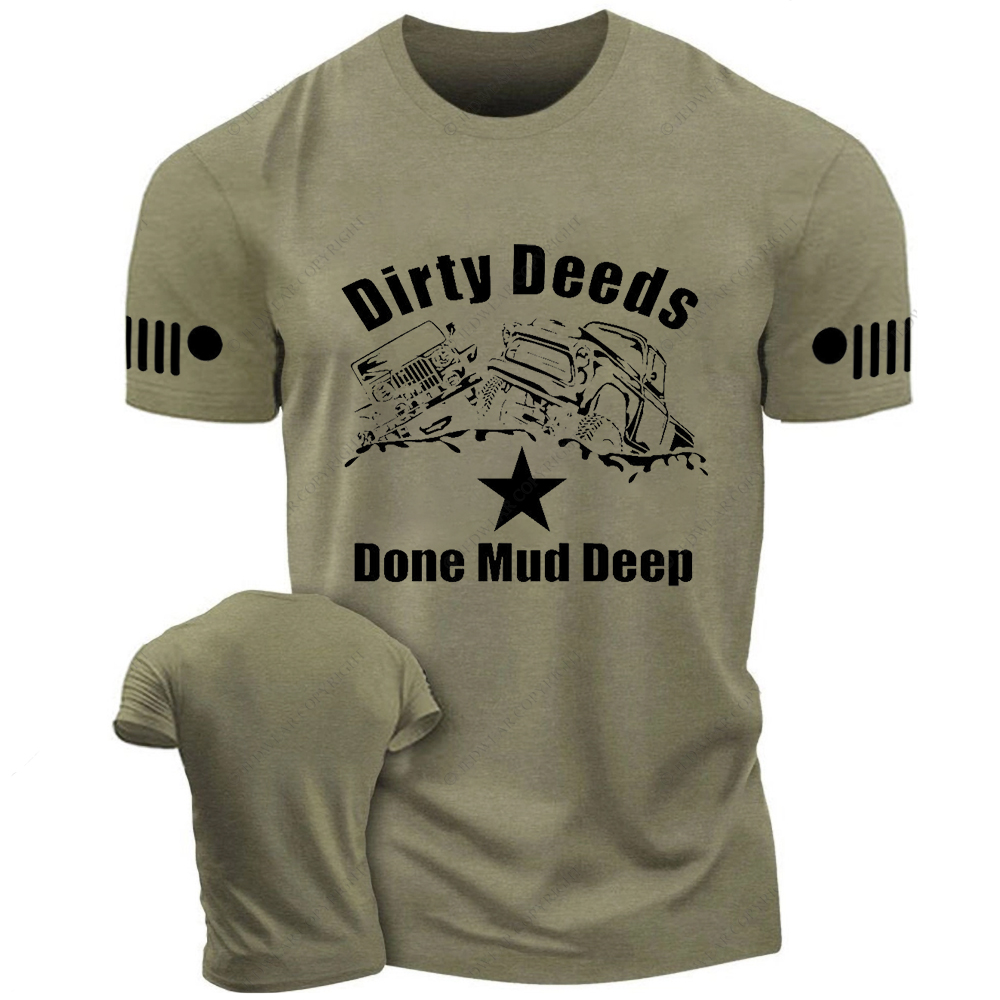 Dirty Deeds Done Mud Deep Jp T-shirt