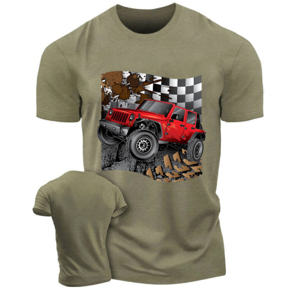 Wrangler JK Tire Tracks 4x4 Jp T-shirt