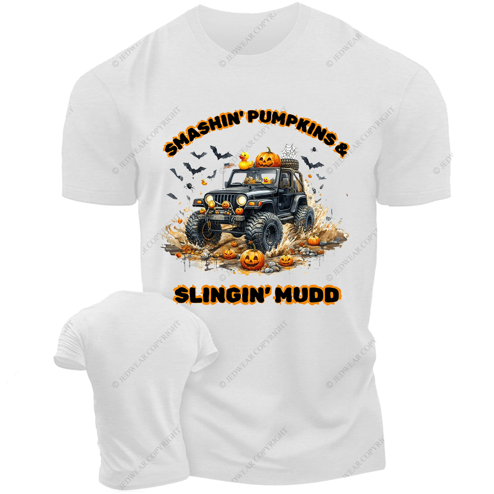 Halloween Smashin Pumpkins Slingin Mudd Jp T-shirt