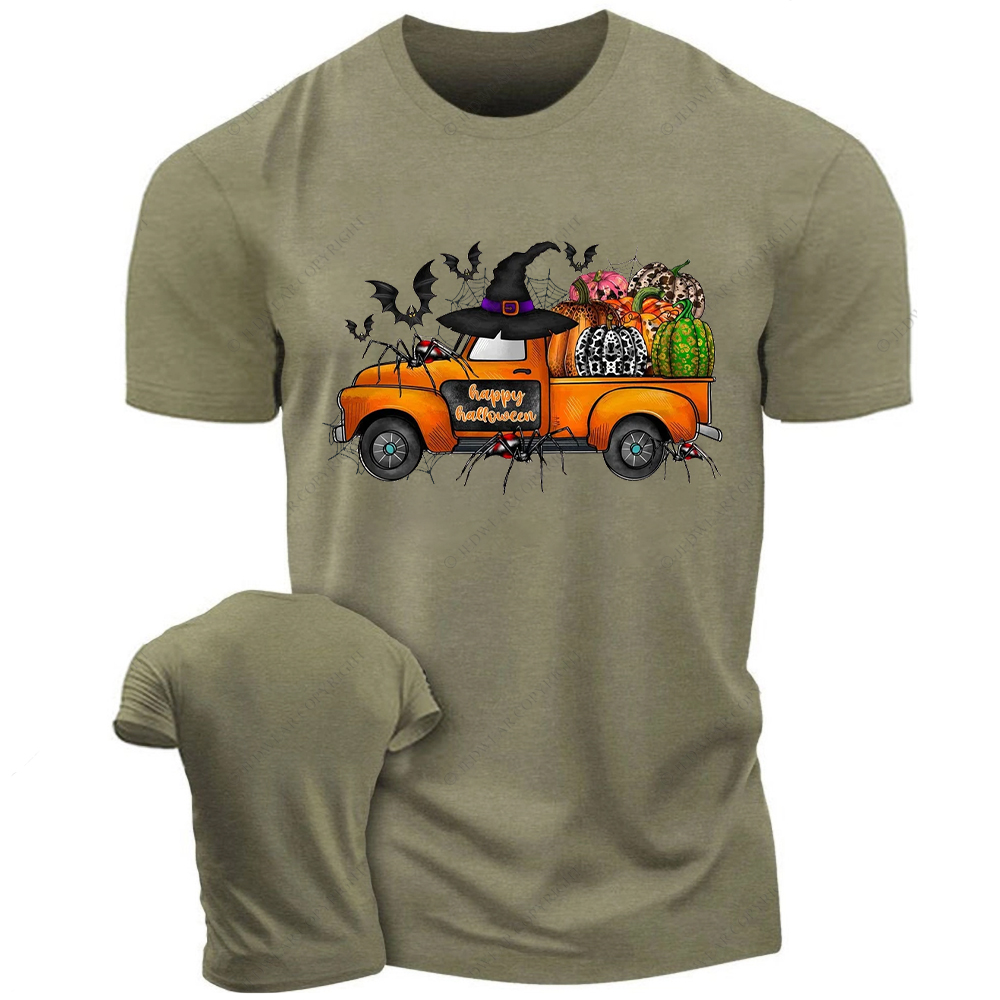 Happy Halloween Skull Bat Spider Web Witch Jp T-shirt