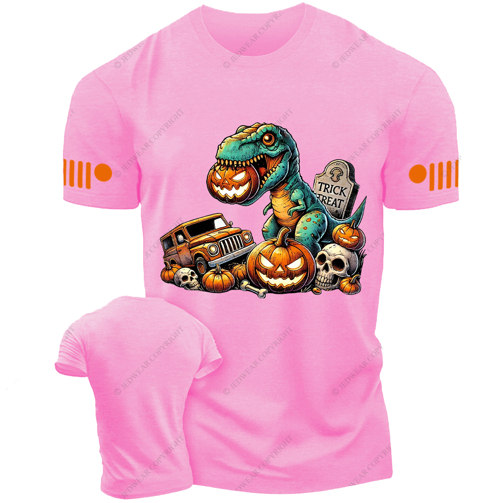 Happy Halloween Dinosaur Trick Treat Jp T-shirt